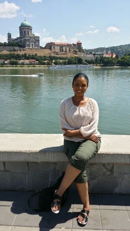Photo of Esvtergom Basilica overlooking the Danube Bonus, bonus! There is a brief stop in Slovakia for this view. , Ann Marie S - July 2015