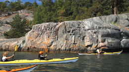 Photo of Kayaking Tour of Stockholm Archipelago There is nothing like kayaking through the Archipelago in Stockholm! - March 2012