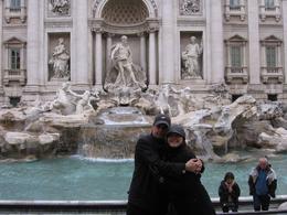 Photo of Trevi Fountain, Classical Rome Adam and Kylie enjoying the long awaited Trevi Fountain., Kylie R - May 2009