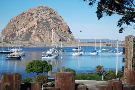 Morro Rock in San Luis Obispo