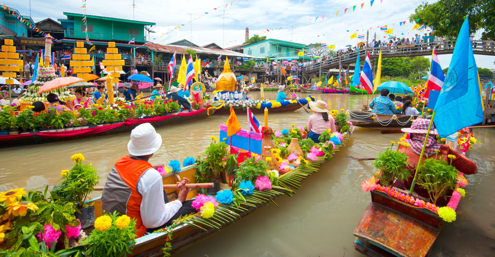 Image result for Damnoen Saduak Floating Market