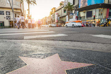 Walk of fame i Hollywood