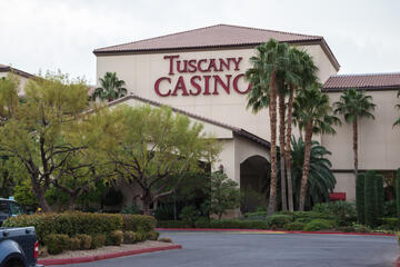 logo for tuscany suites and casino