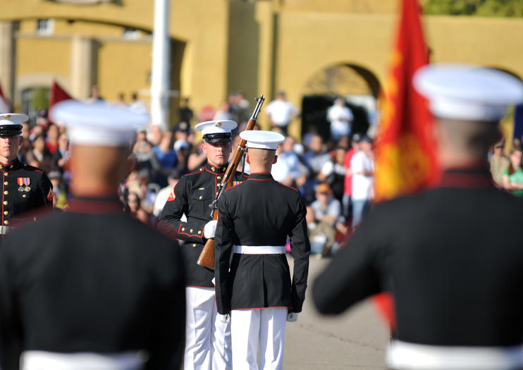 Marine Corps Sunset Parade