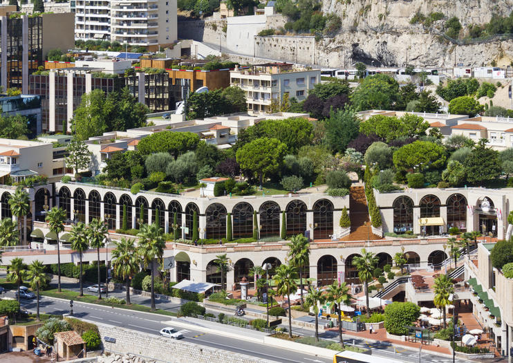 Fontvieille Park and Princess Grace Rose Garden