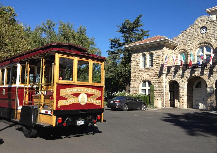 wine trolley tours near me