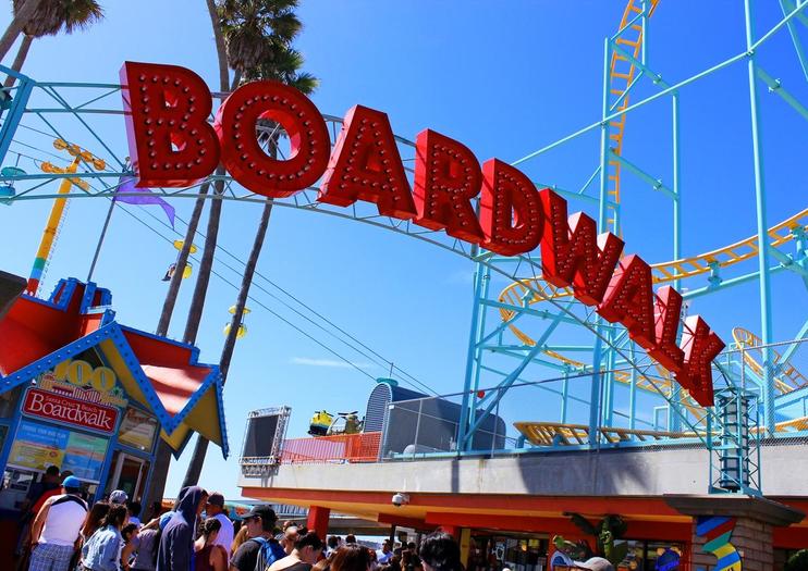 Santa Cruz Beach Boardwalk Map