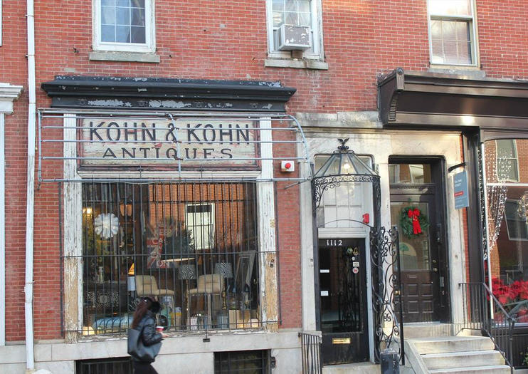Historic Antique Row in Philadelphia