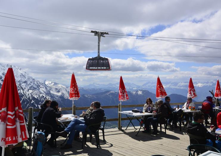 Worlds Highest Vertical Ascent Cable Car The Aiguille Du Midi Is A Peak ...