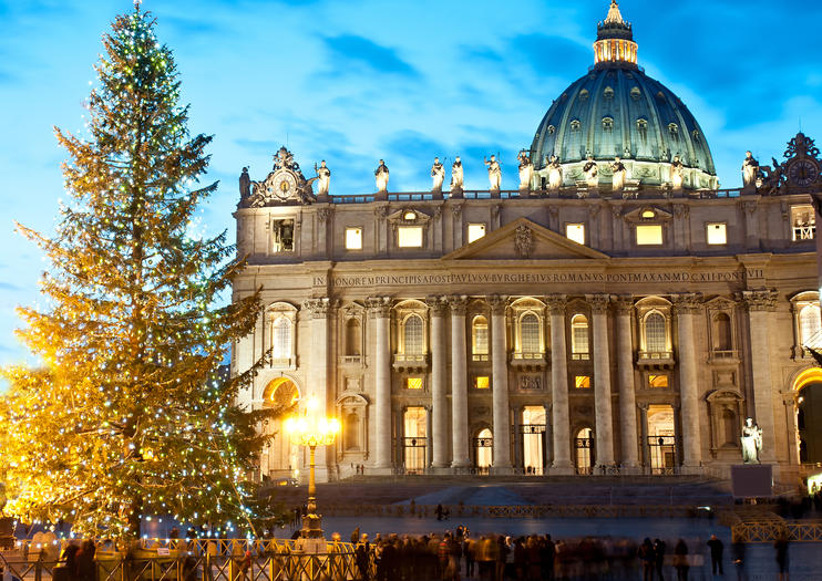 Noël et soirée du jour de l'an à Rome