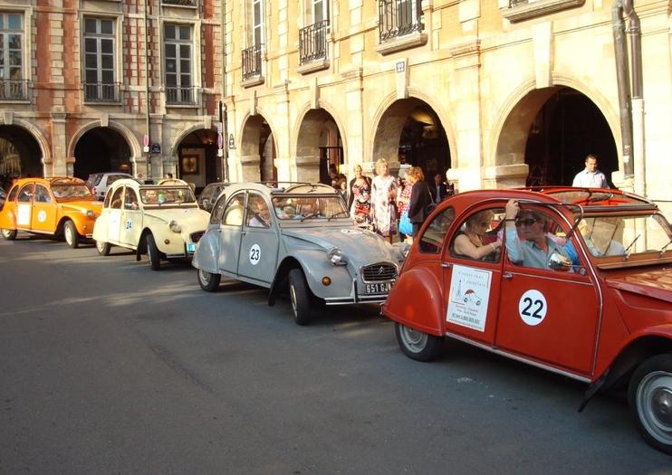 París en Citroen 2CV