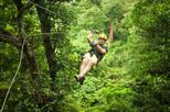 Private Belize City Adventure: Zipline Tour at Jaguar Paw and Crystal Cave Tubing