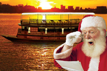 Cambo Cruise Christmas Day Lunch on the Mekong