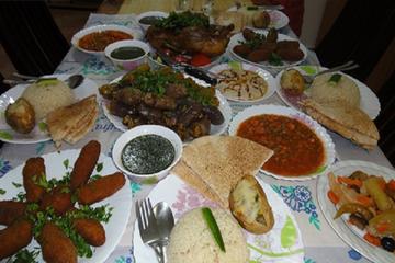 Egyptian Meal at a Local Egyptian House