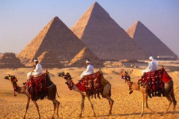 Half dayTour Pyramids of Giza Sphinx including Camel ride