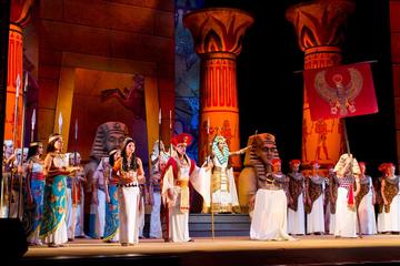Opera Aida performance at the Giza Pyramids 2018