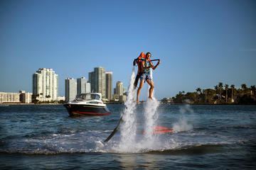 Sport Boat Transportation to an island and 25 min Jetpack Session
