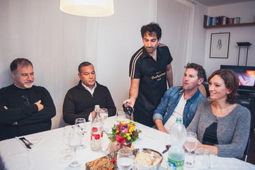 Dinner at Local Chef and Sommelier's Home in Rome