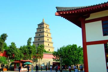Xian Afternoon Tour to Big Wild Goose Pagoda and Qujiang Pool