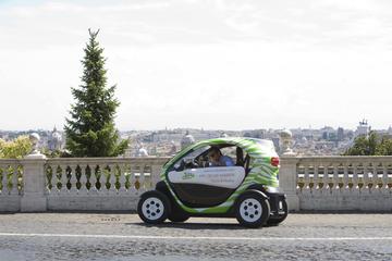 Rental for Electric Car Self-Guided Tour in Rome