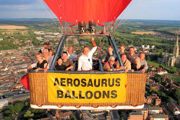 Hot Air Balloon Sunrise or Sunset Champagne Flight from Shaftesbury