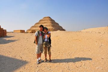 Day Tour to the Pyramids of Giza, Sakkara, Dahshur, and Memphis with camel ride