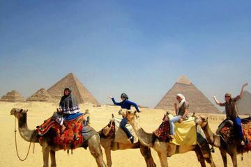 Guided Half-Day Trip to Giza Pyramids with Camel-Riding