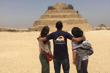 CAIRO LAYOVER TOURS TO GIZA PYRAMIDS MEMPHIS SAKKARA DAHSHUR PYRAMIDS AND BAZAAR