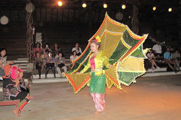 Traditional Dinner with Cultural Performance and Local Fresh Market Tour