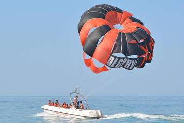 Parasailing from Albufeira