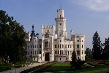 Hluboka Castle and Holasovice and Cesky Krumlov Overnight Tour From Prague