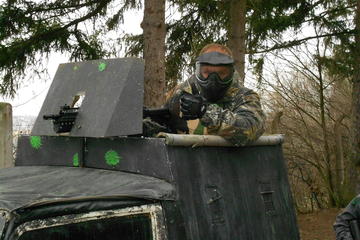 Paintball With Screenplay and Museum of Military in Lesany Including Lunch