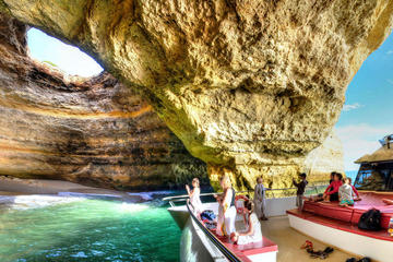 Full-Day Combined Convertible and Boat Tour from Portimão