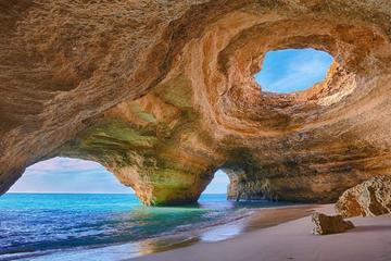 Marinha Beach and Benagil Caves by Convertible or Scooter from Portimão and Alvor