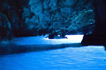 Blue and Green Cave Private Boat Tour from Hvar Town