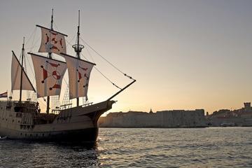 Dubrovnik Sunset Dinner Cruise in a Traditional Karaka Replica