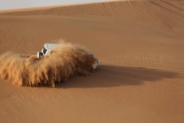 Abu Dhabi Desert Safari 4x4 Dune Bashing & Camel Riding & Sand Boarding with BBQ