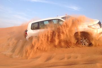 Best Dubai Desert Safari-Dune Bashing & Camel Riding with BBQ & Belly Dance Show