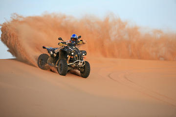 Best Dubai Desert Safari- Quad Biking & Dun Bashing & Sand Boarding with BBQ