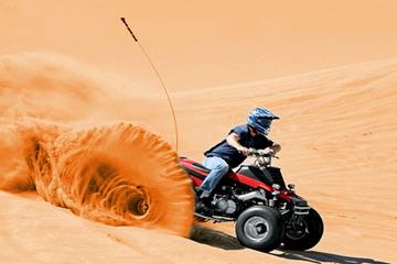 Dubai Mega Safari Quad Biking and Dune Bashing and Camel Riding with BBQ Dinner
