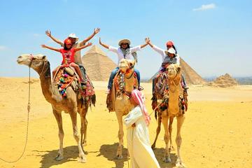Explore Pyramids of Giza & the Egyptian Museum Tour with Dinner Cruise by Night