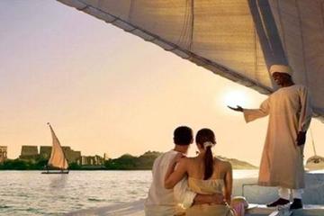 From Aswan enjoy a Full day Felucca sailing from the morning till sunset