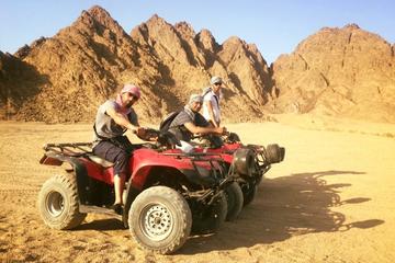 Hurghada Desert Safari - Sunset Quad Biking Trip with Camel Ride and BBQ Meal
