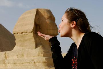 Pyramids of Giza and Sphinx with the Egyptian museum and old Cairo with guide