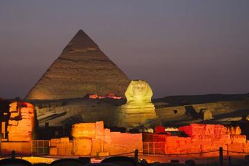 Pyramids Sound and Light Show with Dinner on a River Nile Cruise