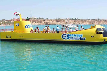Sharm El Sheikh Semi Submarine Excursions -Aquascope Submarine Best Sea Trip