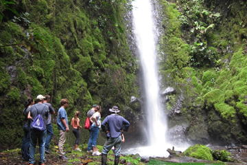 Private Tour: Horseback Riding Waterfall and Rainforest Hike Adventure in El Castillo