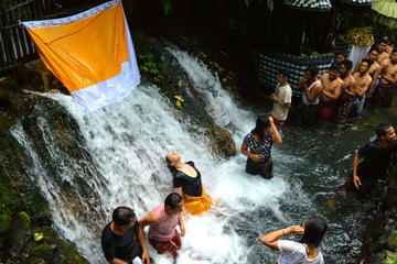 Private Tour: Traditional Holy Blessing at Sebatu Temple and Museum Visit in Ubud with Lunch
