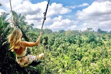 Ubud White Water Rafting, Rice Terrace and Jungle Swing