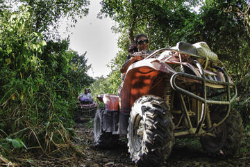Private Jungle Tour ATV Zipline Cenote Half day trip